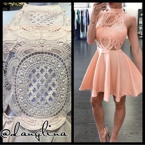 ❣️ Sale was 45$ down sizing ❣️ Crocheted lace choker dress